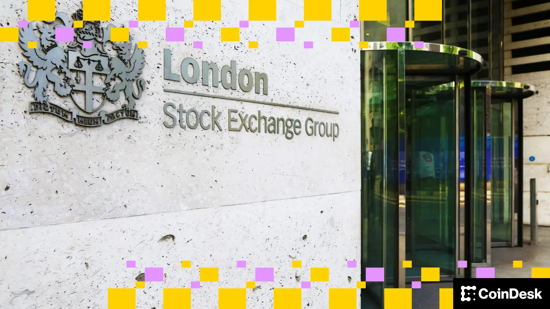 Entrance to the London Stock Exchange