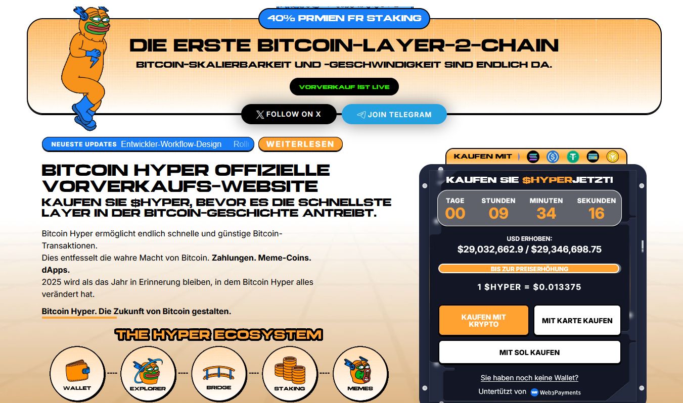 Bitcoin Hyper Presale