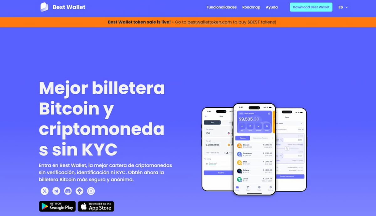 Puedes comprar NFT utilizando Best Wallet