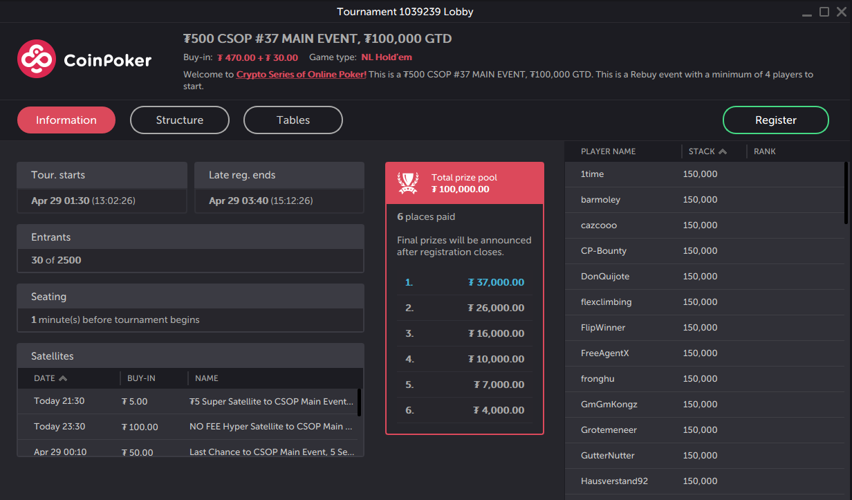 CoinPoker crypto poker site