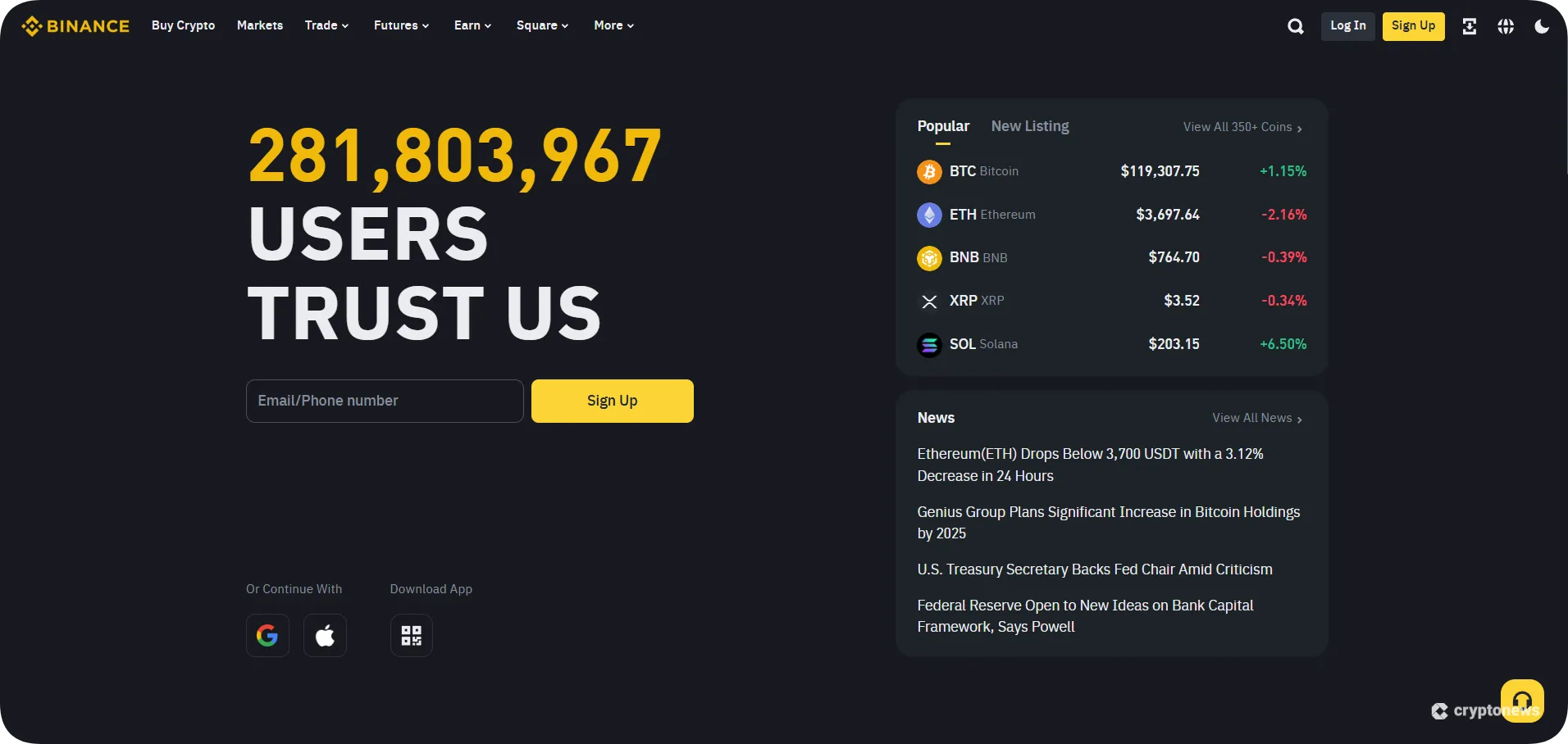 binance, the best exchange for delivery futures