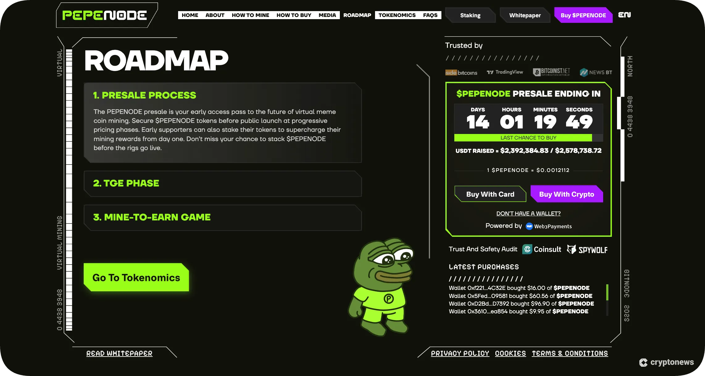pepenode roadmap