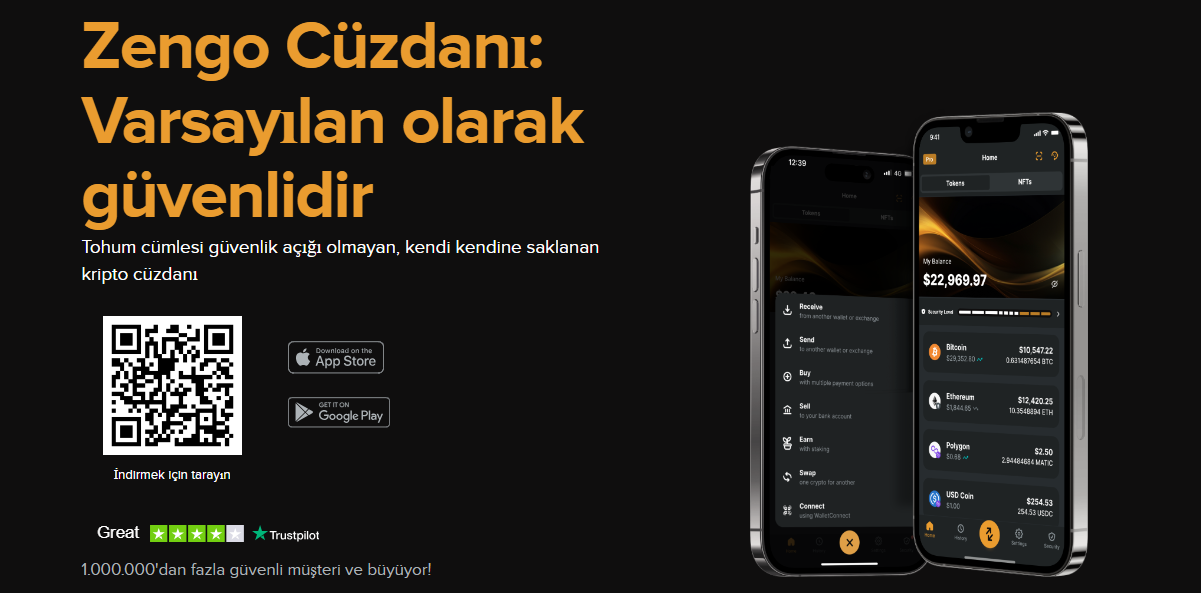 en iyi aracısız kripto cüzdanları zengo wallet