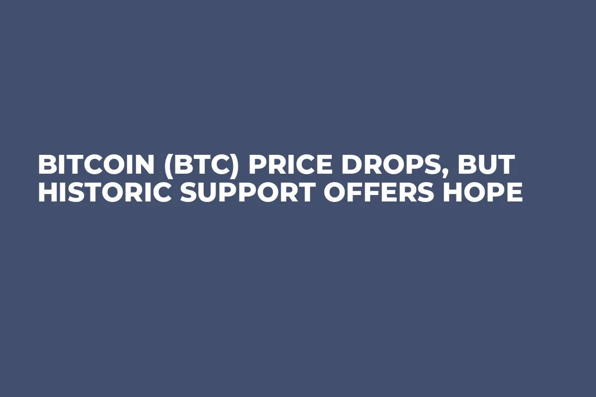 Bitcoin (BTC) Price Drops, but Historic Support Offers Hope